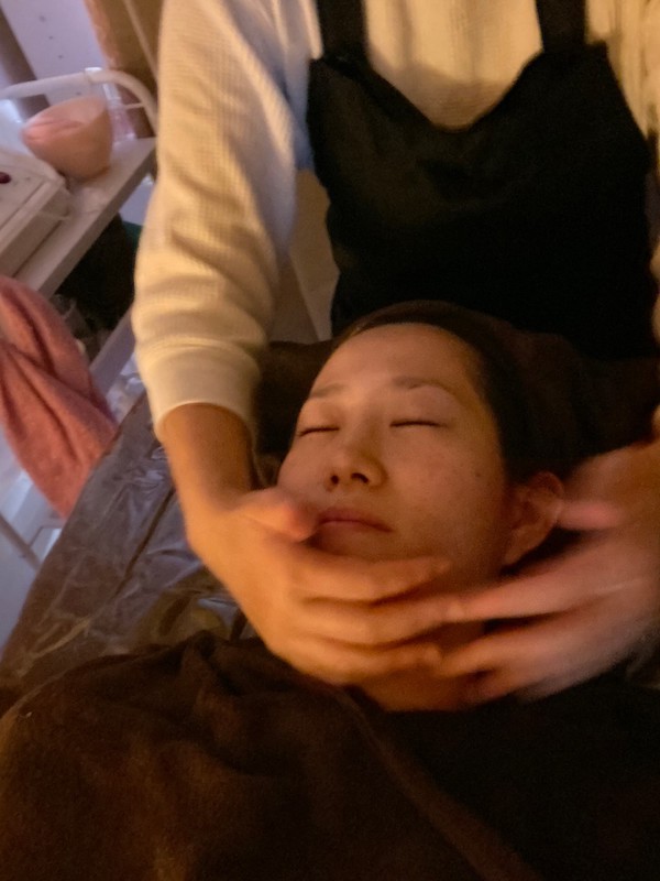 smiley、野江、お顔剃り、美容液