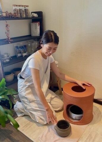 都島区、黄土漢方よもぎ蒸し、Suuwi、よもぎ蒸し、漢方ハーブ、温活、完全予約制、プライベートサロン
