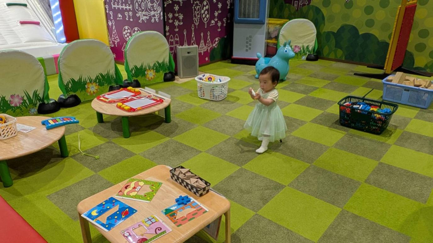 スキッズガーデン 大日店 豊富な遊具