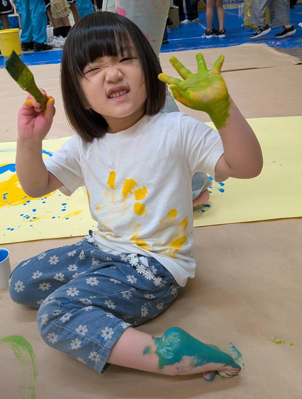 大きな落書きイベント大阪 心の自由スイッチオン