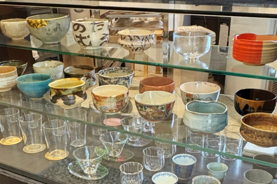 CHASHITSU time　大阪　日本茶　体験　和　カフェ　靭公園　茶室　抹茶体験　おはぎバーガー　和スイーツ