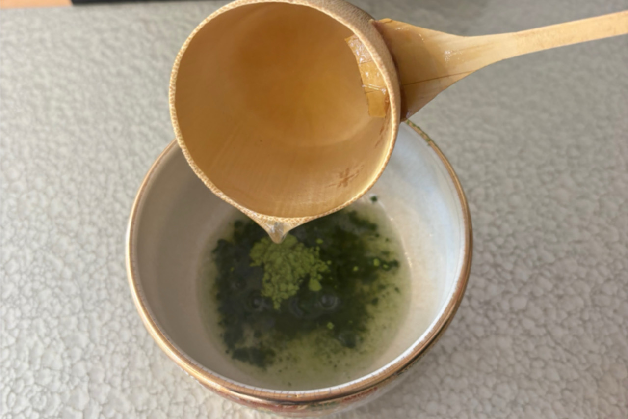 CHASHITSU time　大阪　日本茶　体験　和　カフェ　靭公園　茶室　抹茶体験　おはぎバーガー　和スイーツ