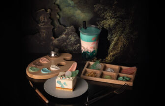 大阪 ギャラリーカフェ　谷町六丁目 カフェ　アートカフェ 大阪　体験型スイーツ　キャンバスケーキ　アートイベント 大阪　unimocc art gallery