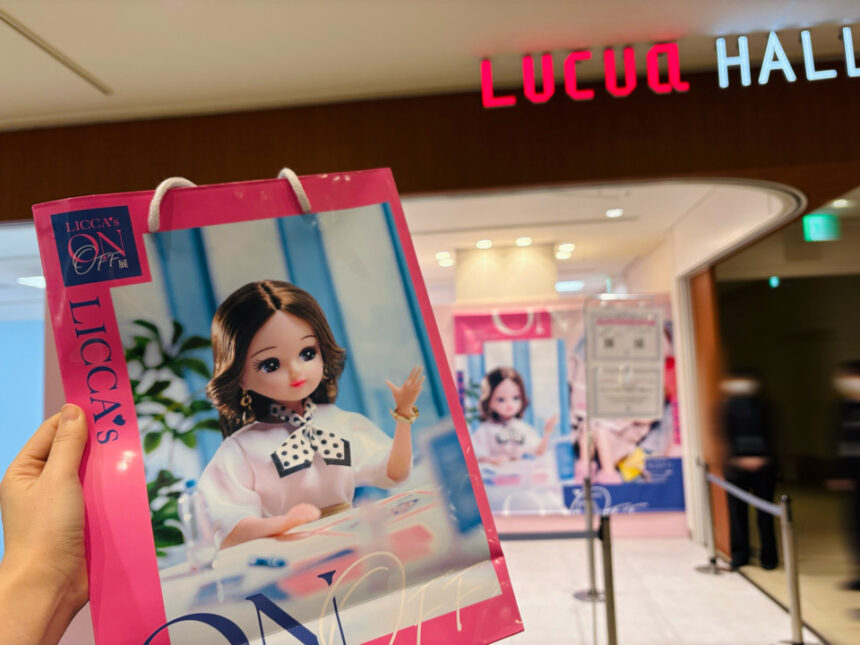 リカちゃんのON/OFF 展リカちゃん　ルクア　LUCUA タカラトミー　リカ活　#リカ活　洋服　コーディネート　パーソナルカラー　骨格