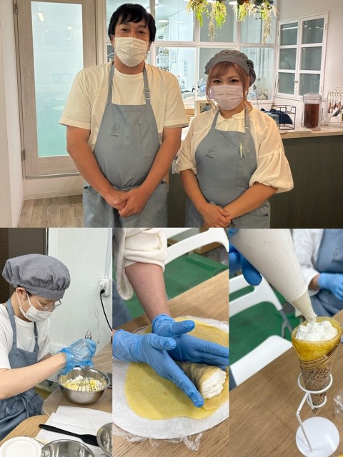 都島区、クレープ、カヌレ、Bocre、カフェ、就労継続支援B型、 手作り、クレープ、 無添加、子連れOK、カラフル、ブーケ 、渋谷徹次、代表