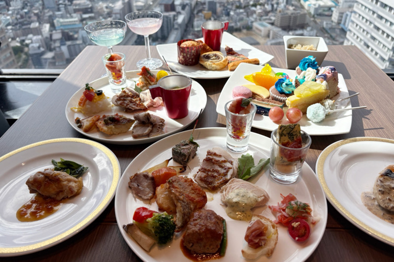 大阪ランチビュッフェ　アートホテル大阪ベイタワー　スカイビュッフェ51 イルミネーションビュッフェ　クリスマスビュッフェ　ビュッフェ　天使のスイーツ　冬の味覚ランチ　STARRY DAYS スイーツビュッフェ　ディナービュッフェ　