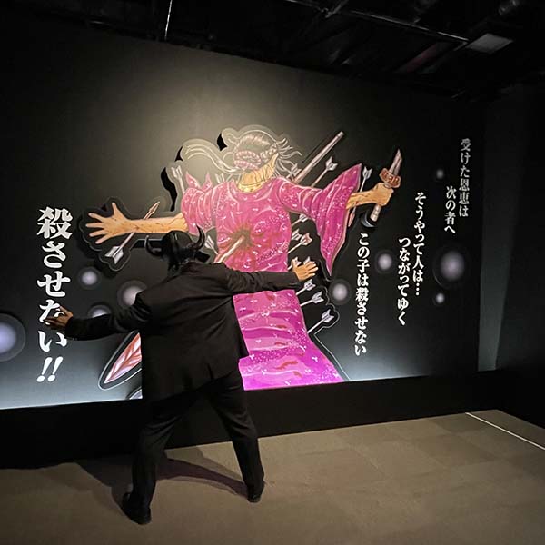 キングダム展 –信–　ブラックバファロー記者　グランフロント大阪