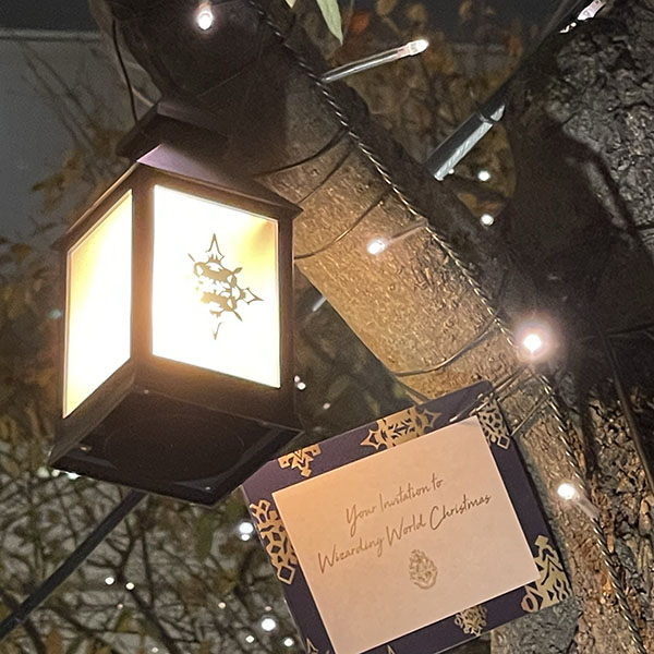 グランウィッシュクリスマス 2022「ハリー・ポッター」ライトアップ　グランフロント大阪