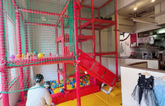 弁天町　親子カフェ　子連れスポット　マール　親子カフェ&バル　子連れレストラン　子連れ飲み会　キッズプレート　お子様メニュー　子供椅子