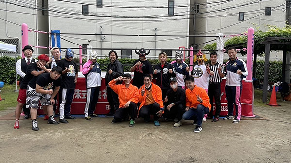 花博記念公園ハウジングガーデン　大阪プロレス　花博住宅展示場