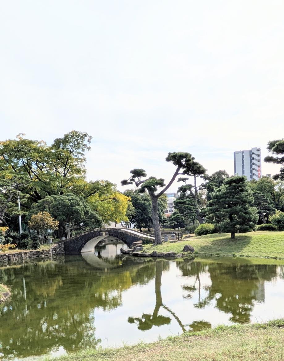 住吉区　住吉公園　心字池