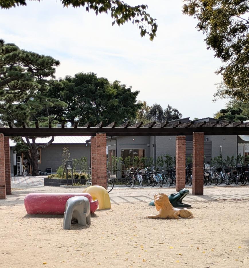 住吉区　住吉公園　動物型遊具