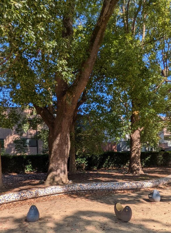 東住吉区　長居公園　南東こども広場　動物型遊具