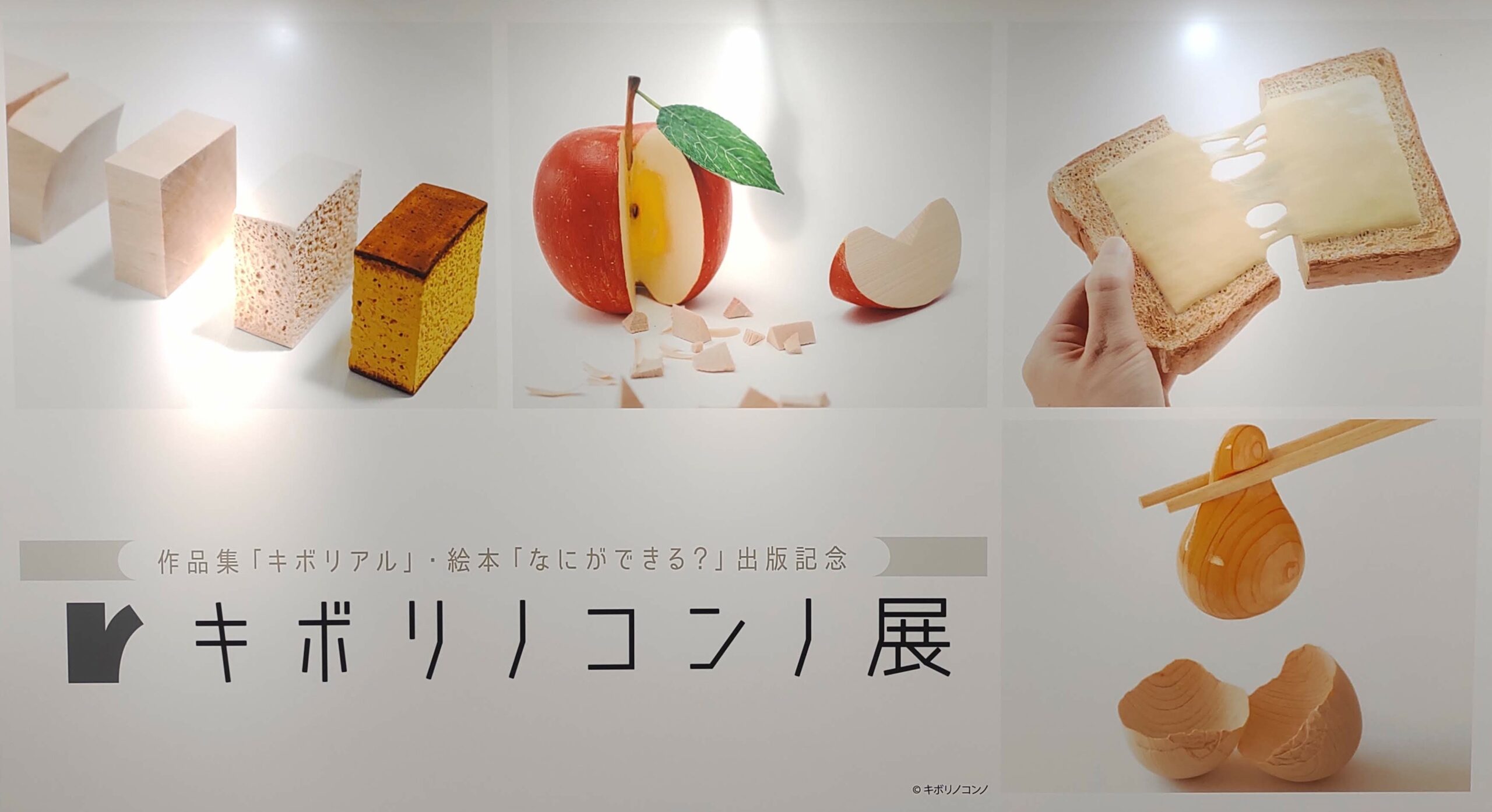 リアルな木彫り約80点が大集結!「キボリノコンノ展」 - ドットコムおおさか