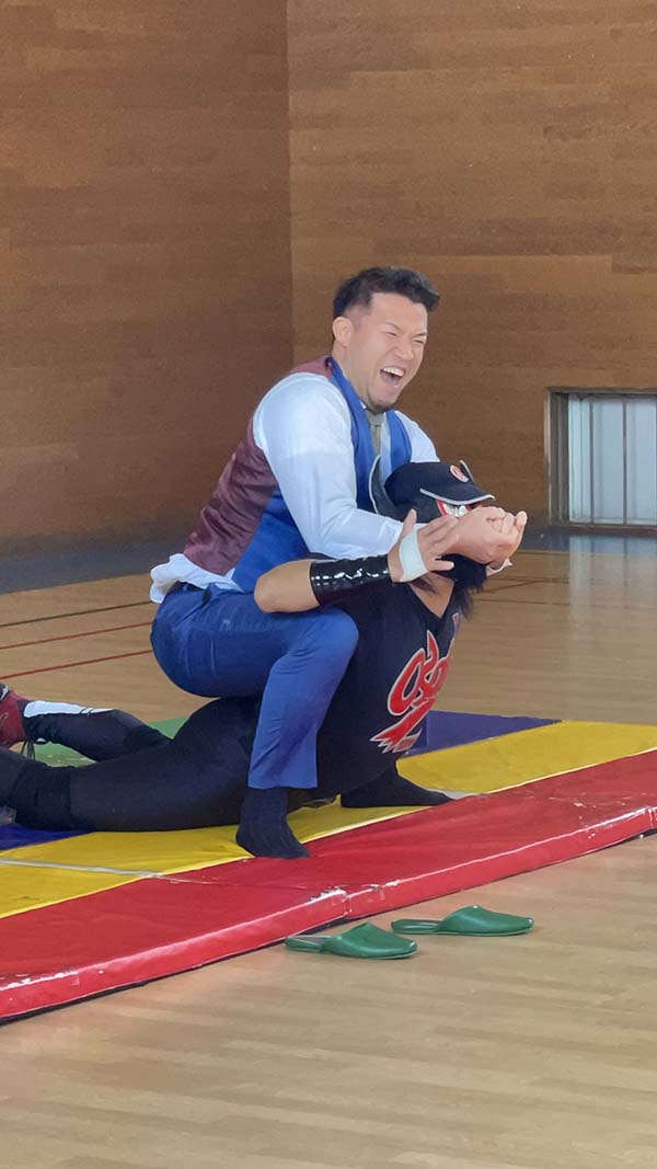 奈良県生駒市　フリースクール　和草　大阪プロレス