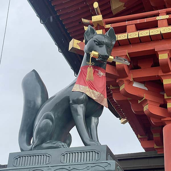 京都　伏見稲荷神社　食べ歩き　京都グルメ
