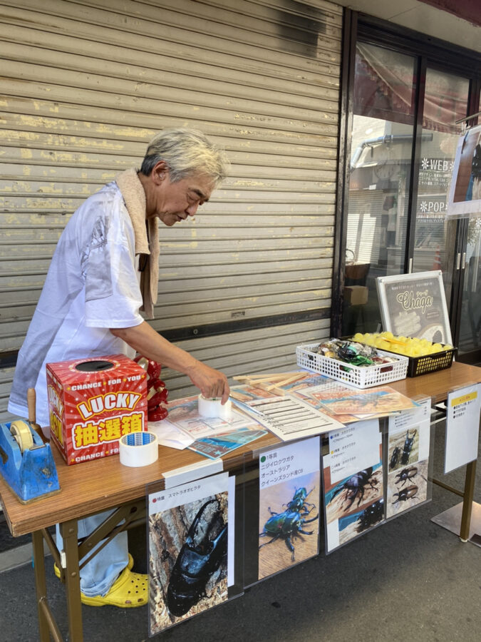 クワガタ　抽選会　都島