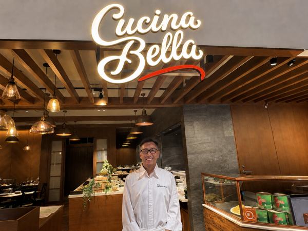 心斎橋駅直結　本格イタリアン　デザートブッフェ　Cucina Bella クッチーナ ベッラ　Nishideria ミシュラン 大丸心斎橋店