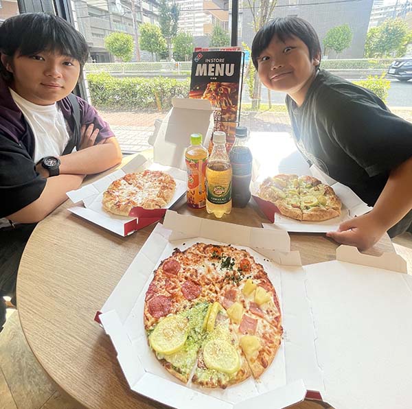 ドミノピザ　食べ放題　都島毛馬店