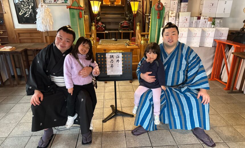 淀川神社、高砂部屋