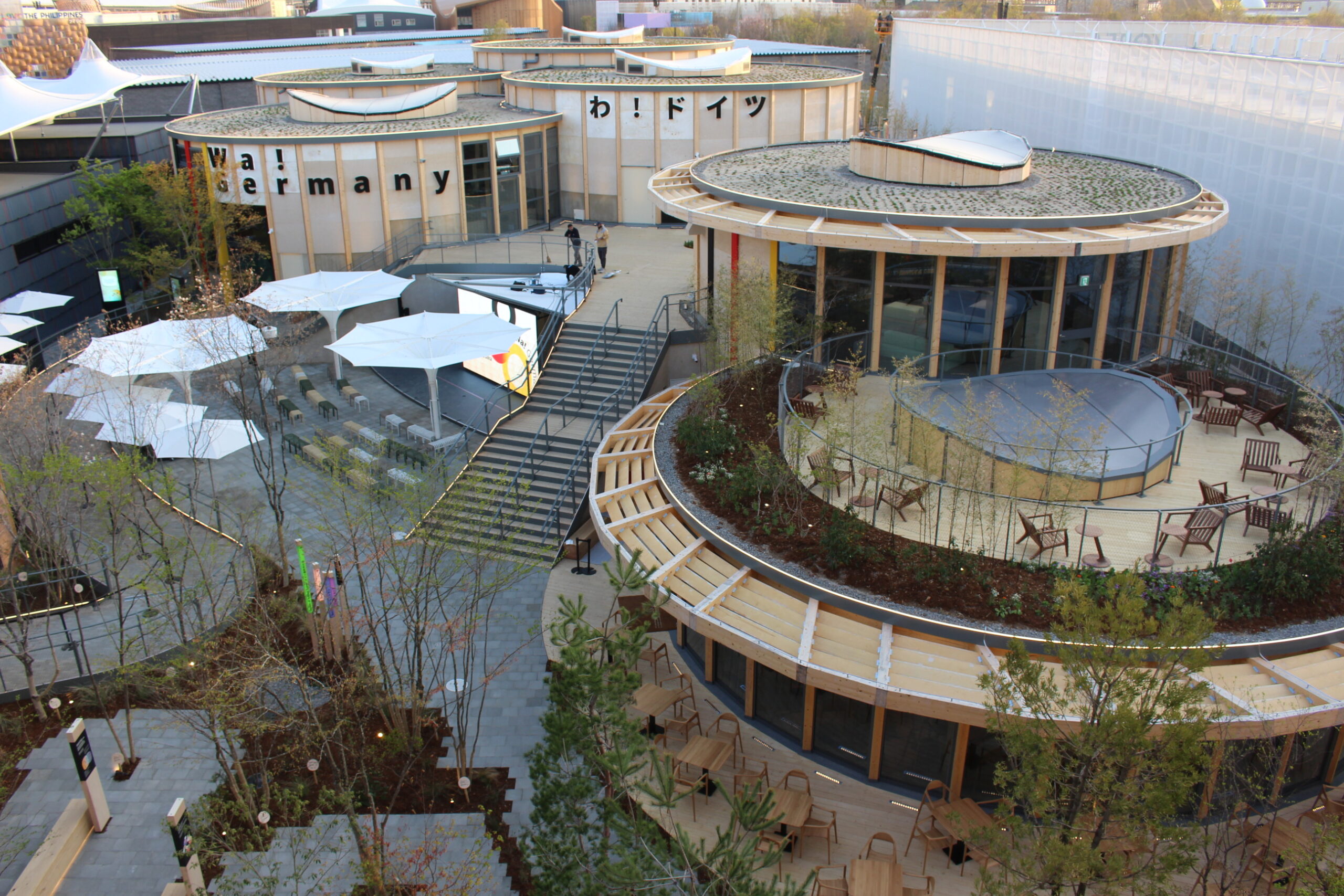 循環経済（サーキュラーエコノミー）を奨励するドイツパビリオン 万博