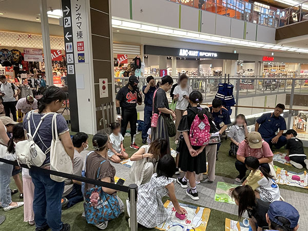 イオンモール大日　救命救急　ブラックバファロー　タコヤキーダー