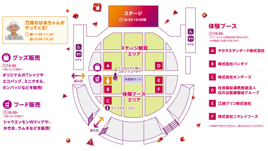 こどもミライ祭り、万博