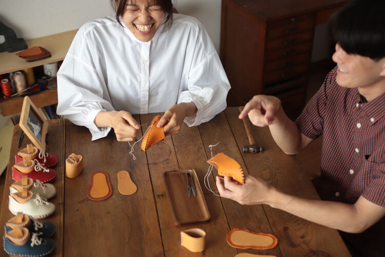 ファーストシューズ、小さいふ