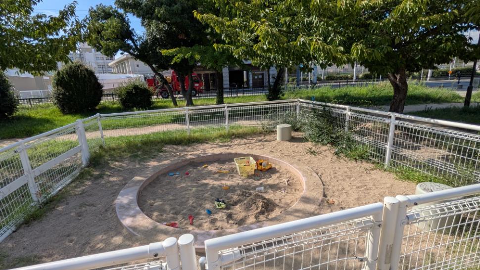 阿倍野区長池公園　ニトリ側 砂場