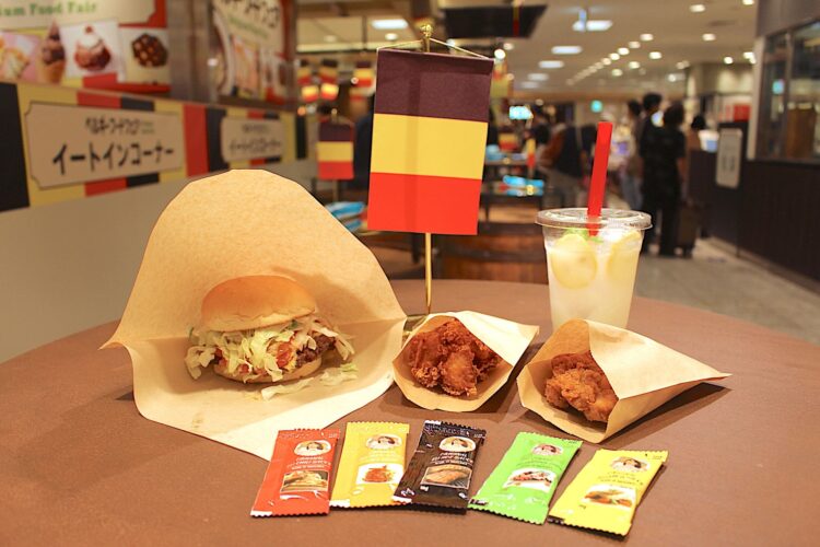 ベルギーウィーク、あべのハルカス近鉄本店、トリコバーガー