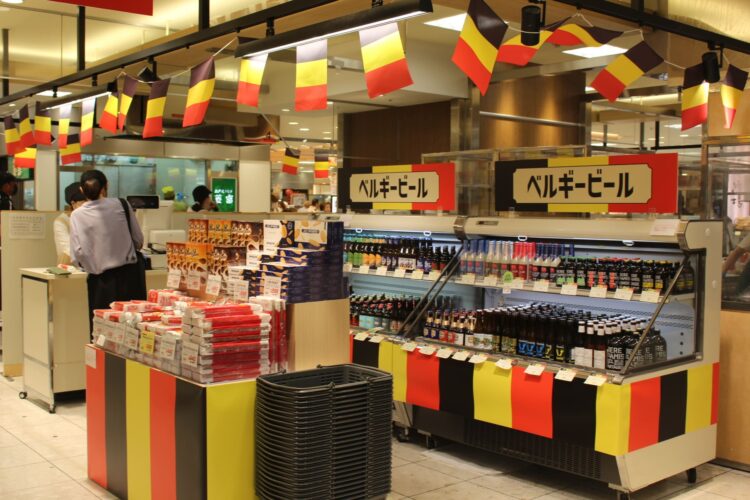 ベルギーウィーク、あべのハルカス近鉄本店、トリコバーガー
