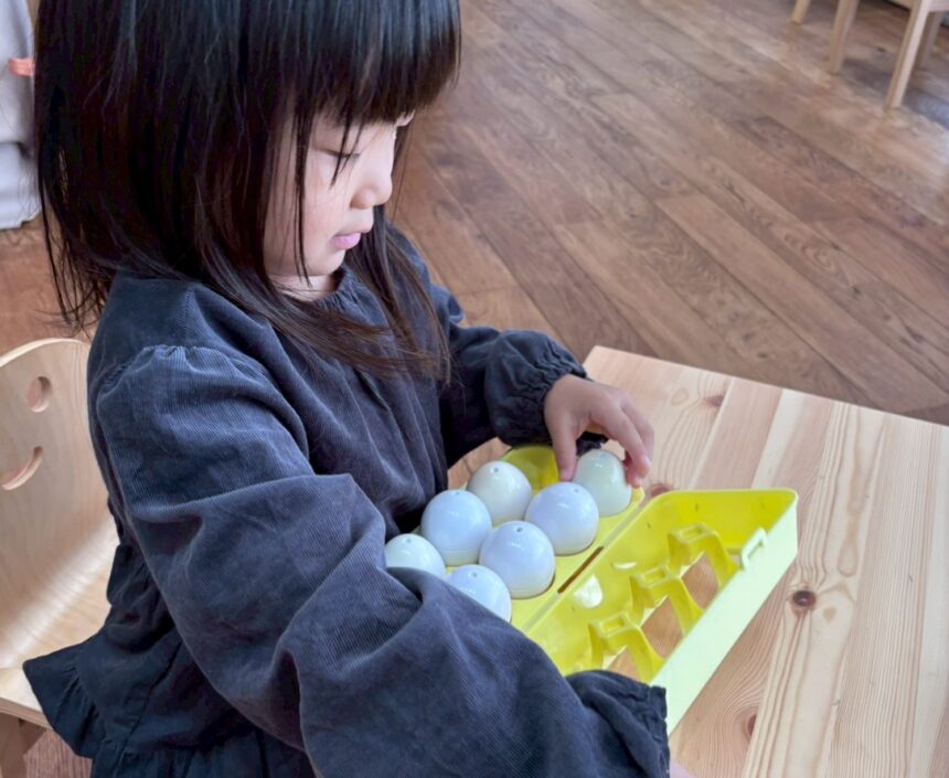 西区 モンテッソーリ教室 マードレ・カーサ 3歳