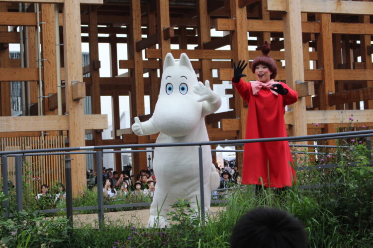 北欧館、万博、ムーミン