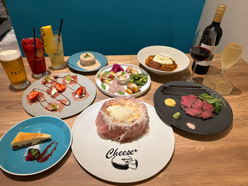 原価ビストロチーズプラス　西九条　此花区　原価　安く飲める　チーズ　チーズ創作料理　飲み放題