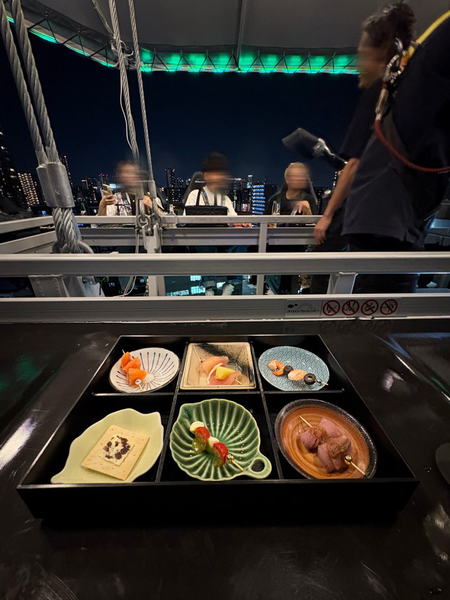 中之島　中之島GATEサウスピア　此花区　空中レストラン　ディナーインザスカイ　Dinner in the Sky