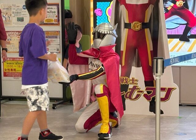 イオンモール大阪ドームシティ　ドームマンヒーローショー　西区イベント