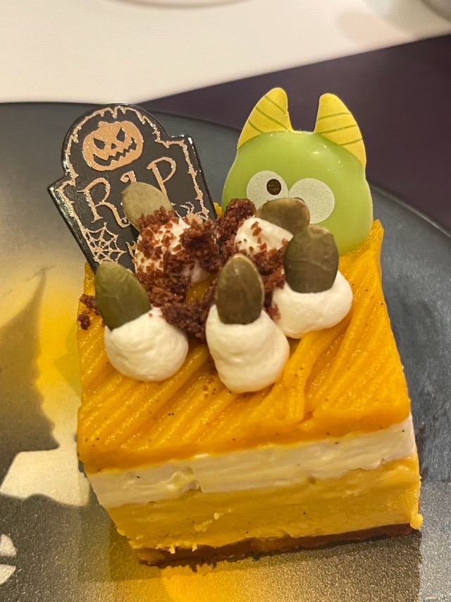 ホテルグランヴィア大阪 ティーラウンジ アフタヌーンティーセット 秋の味覚 栗 かぼちゃ ハロウィン