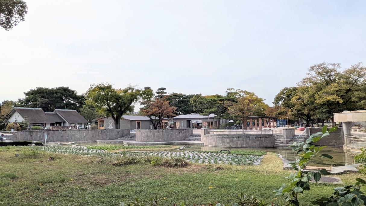 住吉区　住吉公園　花と水の広場