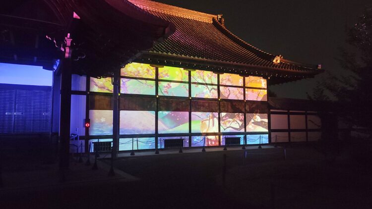 二条城、Naked、プロジェクションマッピング