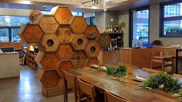 B HONEY、モナコ、万博、ミツバチ、養蜂