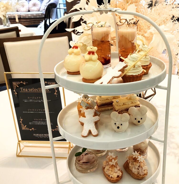 ホワイトベア、クリスマスアフタヌーンティー 、セントグレースヴィラ