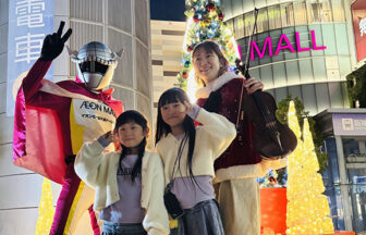 イオンモール大阪ドームシティ　ど〜むマン　ドームマン　点灯式　2025