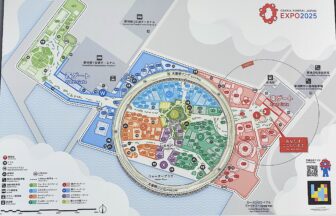 万博、解体作業