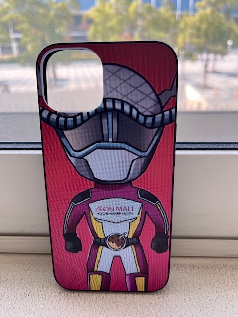 西区　イオンモール大阪ドームシティー　DIYスマホ自販機　ドームマン　スマホケース