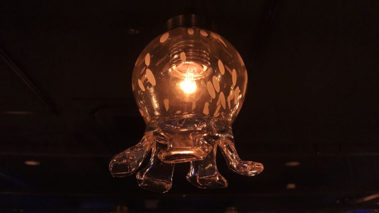 京都水族館、くらげのあかりたち