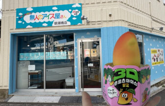 無人のアイス屋さん　朝潮橋　港区　韓国アイス　韓国スイーツ　韓国フード　冷凍食品　コンビニ　アイス　24時間　無人
