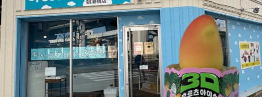 無人のアイス屋さん　朝潮橋　港区　韓国アイス　韓国スイーツ　韓国フード　冷凍食品　コンビニ　アイス　24時間　無人