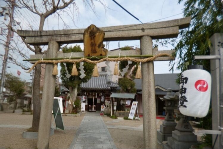 とんど焼き淀川神社