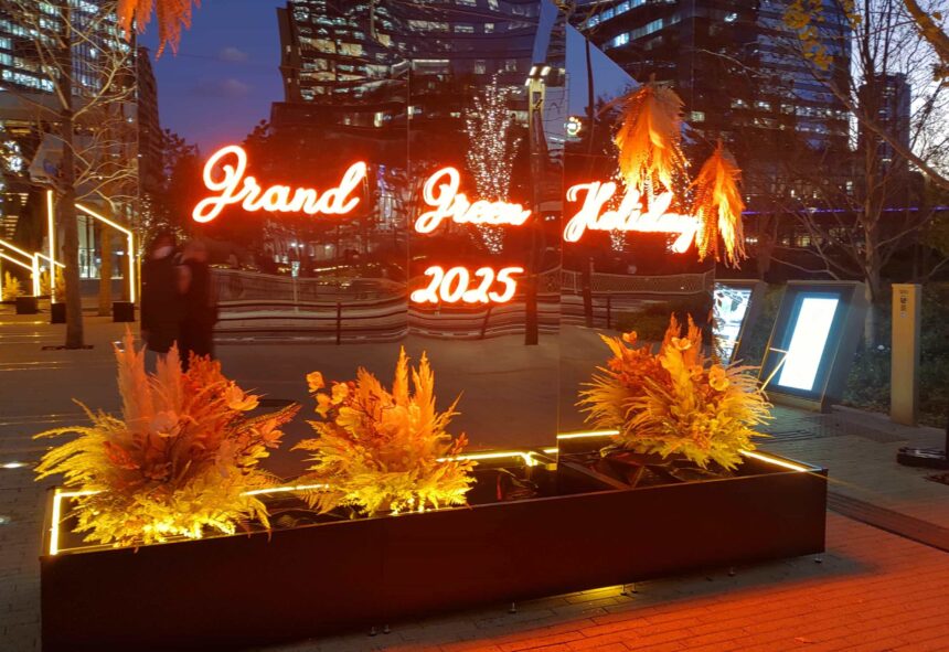 グラングリーン大阪、クリスマス