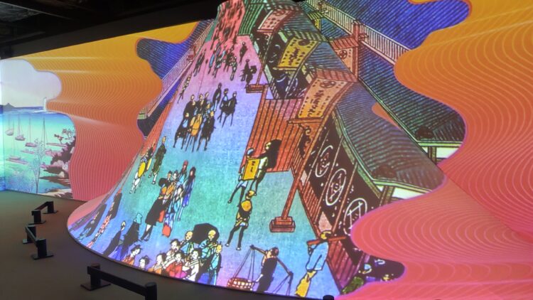 グランフロント大阪、動き出す浮世絵展